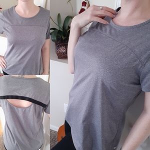Danskin Now workout Tee open Back XL